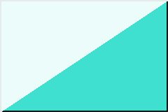 Turquoise color swatch